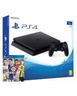 Игровая приставка Sony PlayStation 4 Slim 1TB Black (CUH-2008B) + FIFA 17 (PS4)